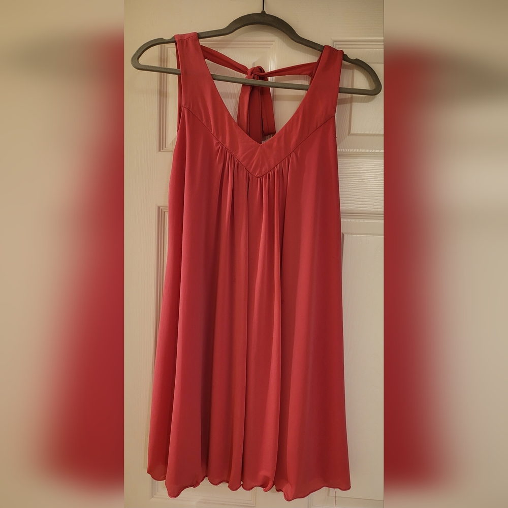 Baby doll, A line cotton candy pink dress